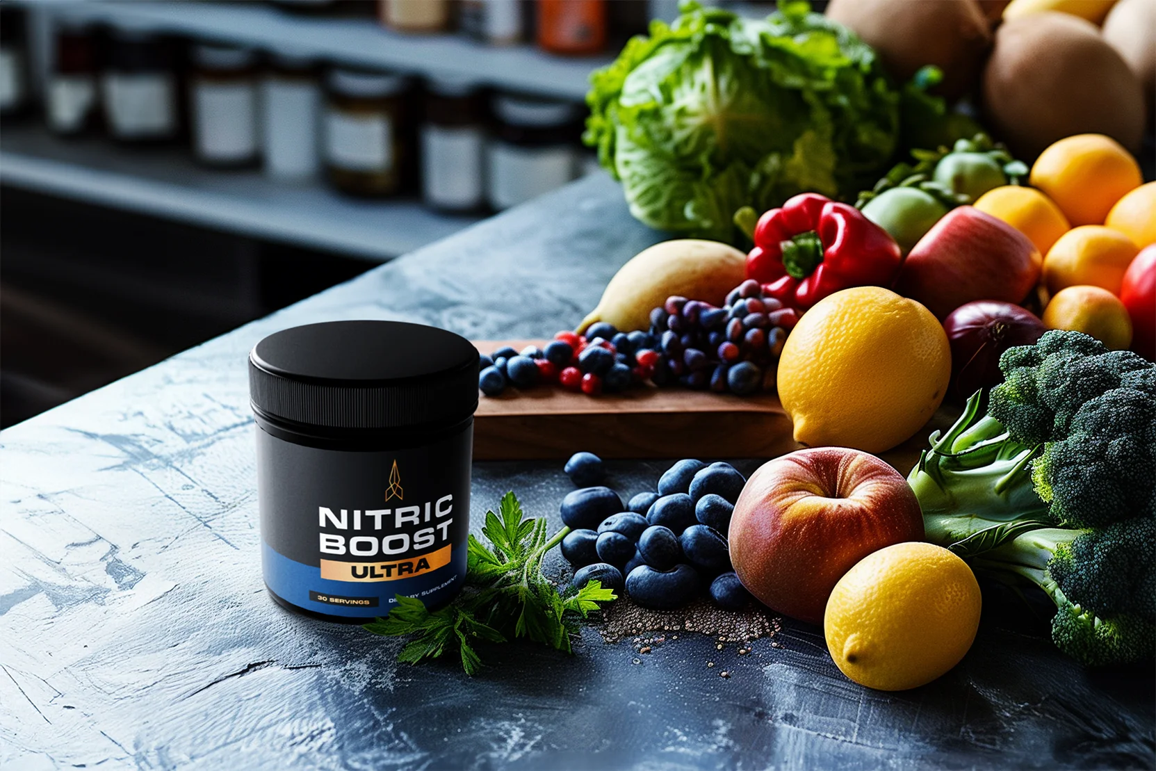 Nitric Boost supplement container